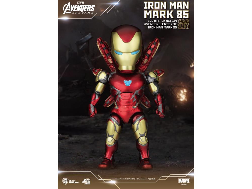 Avengers: Endgame Egg Attack Action EAA-110 Iron Man Mark-85