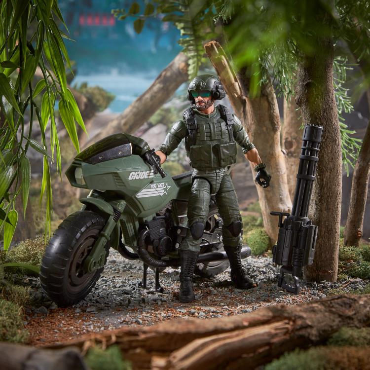 G.I. Joe Classified Series Special Missions: Cobra Island Alvin “Breaker” Kinney Figure with RAM Cycle Exclusive