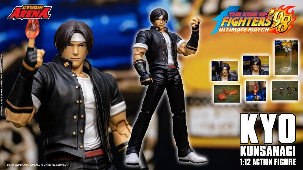 Pre-Order - The King of Fighters '98 Ultimate Match Storm Arena Kyo Kusanagi 1/12 Scale Action Figure
