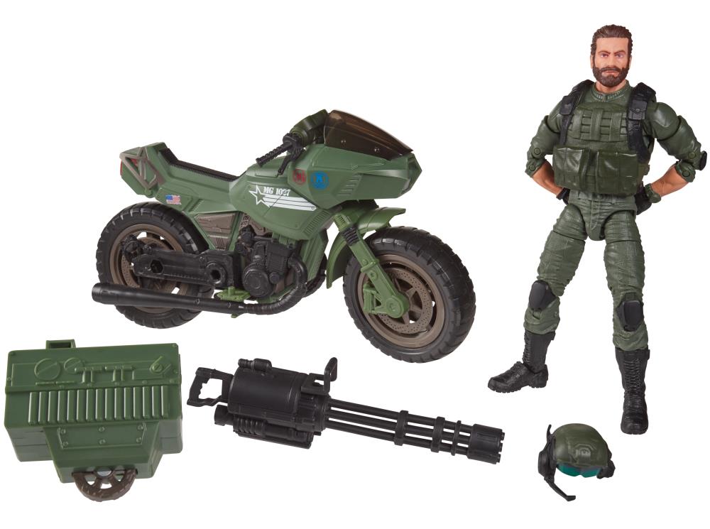 G.I. Joe Classified Series Special Missions: Cobra Island Alvin “Breaker” Kinney Figure with RAM Cycle Exclusive