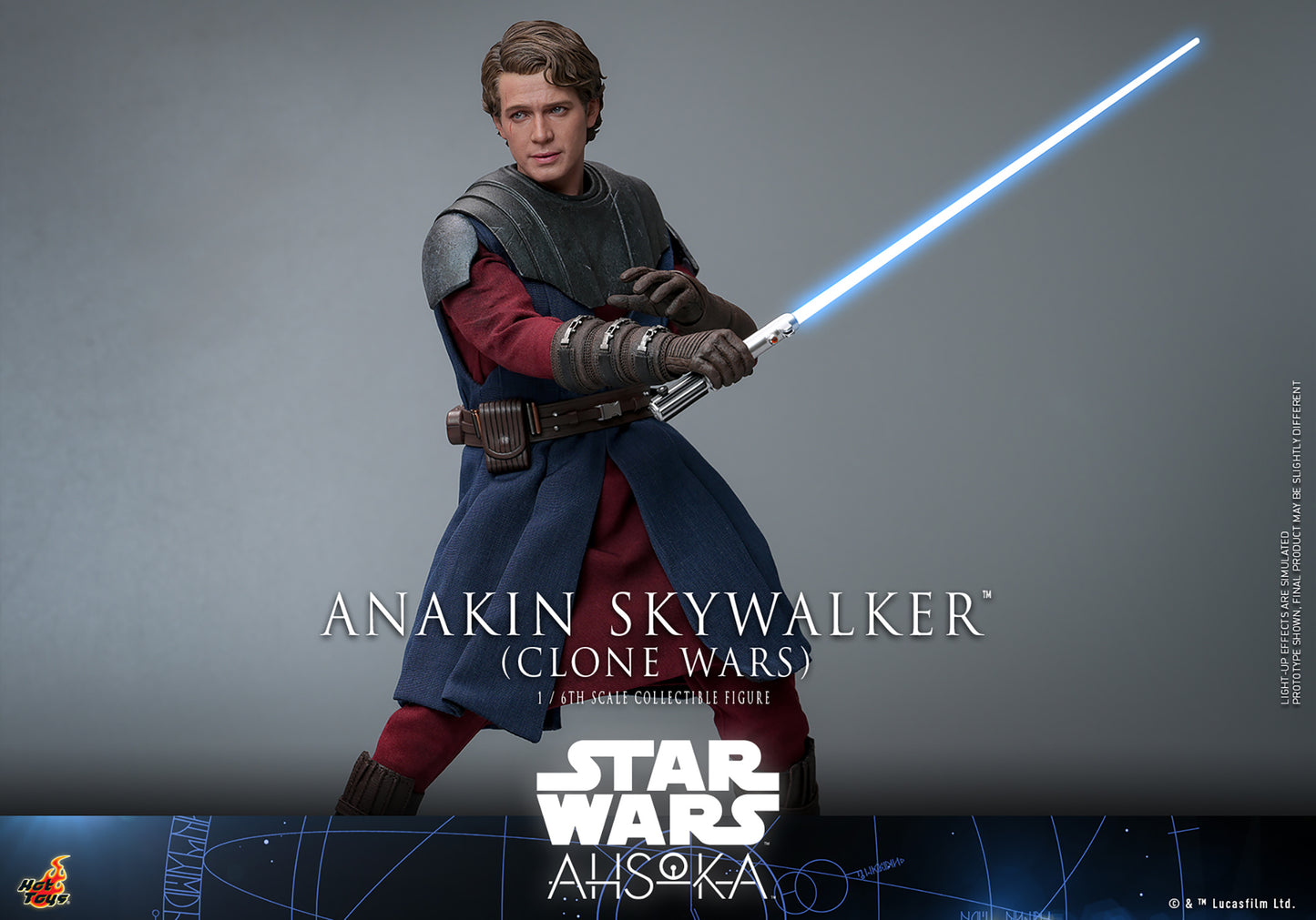 Pre-Order - Star Wars: Ahsoka TMS Anakin Skywalker (Clone Wars Era) 1/6 Scale Collectible Figure