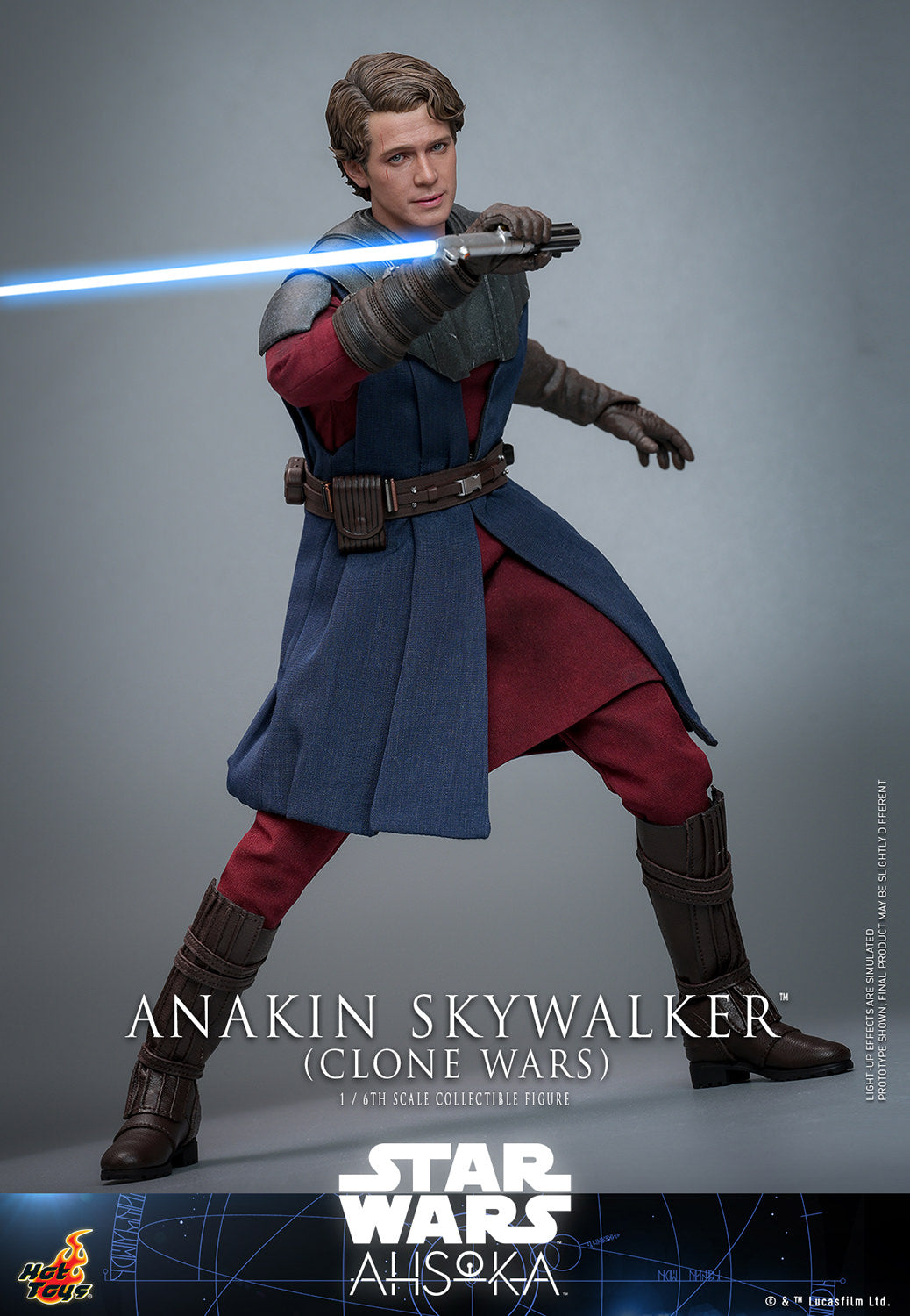 Pre-Order - Star Wars: Ahsoka TMS Anakin Skywalker (Clone Wars Era) 1/6 Scale Collectible Figure