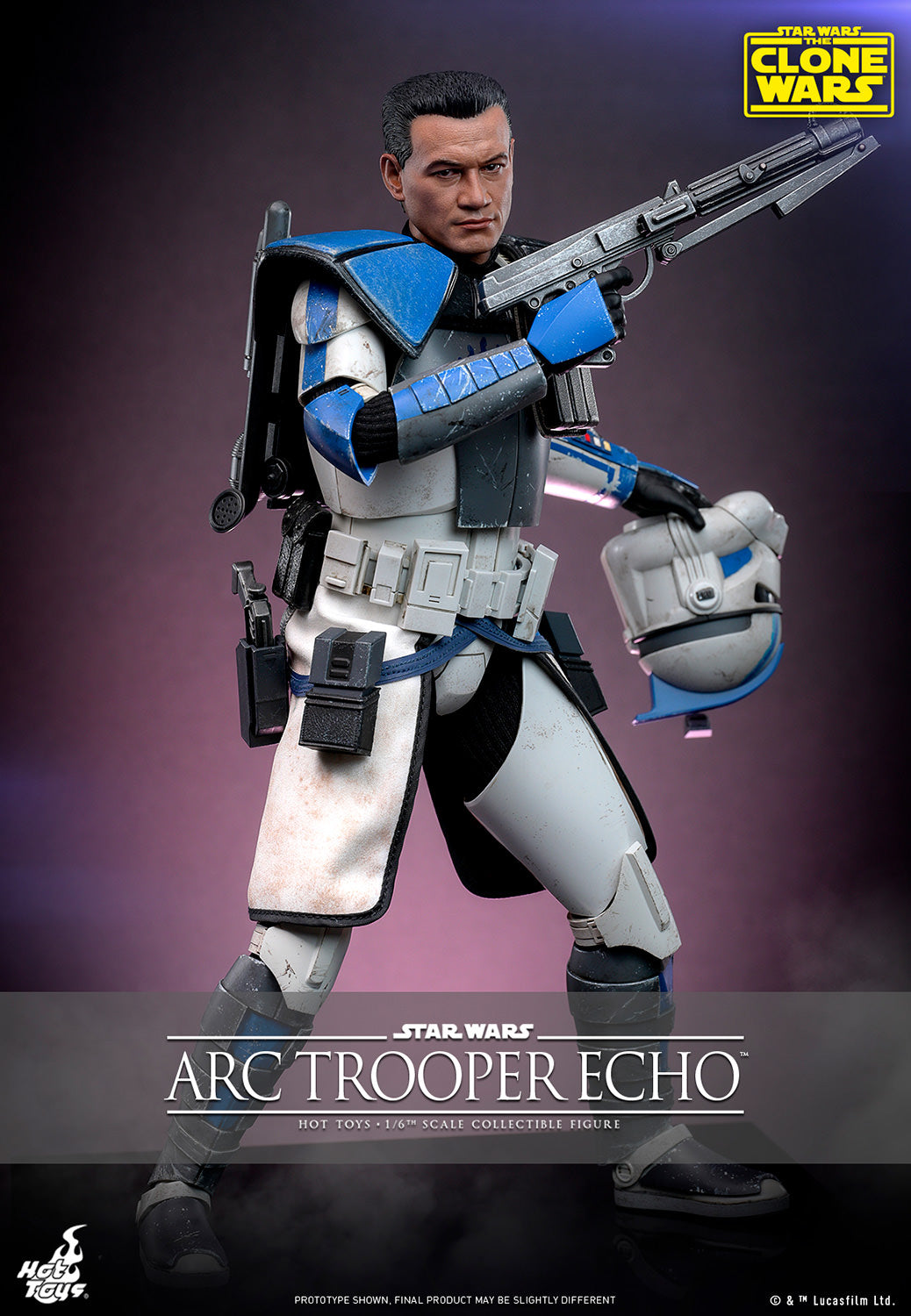 PRE-ORDER: Star Wars: The Clone Wars TMS133 Arc Trooper Echo 1/6th Scale Collectible Figure