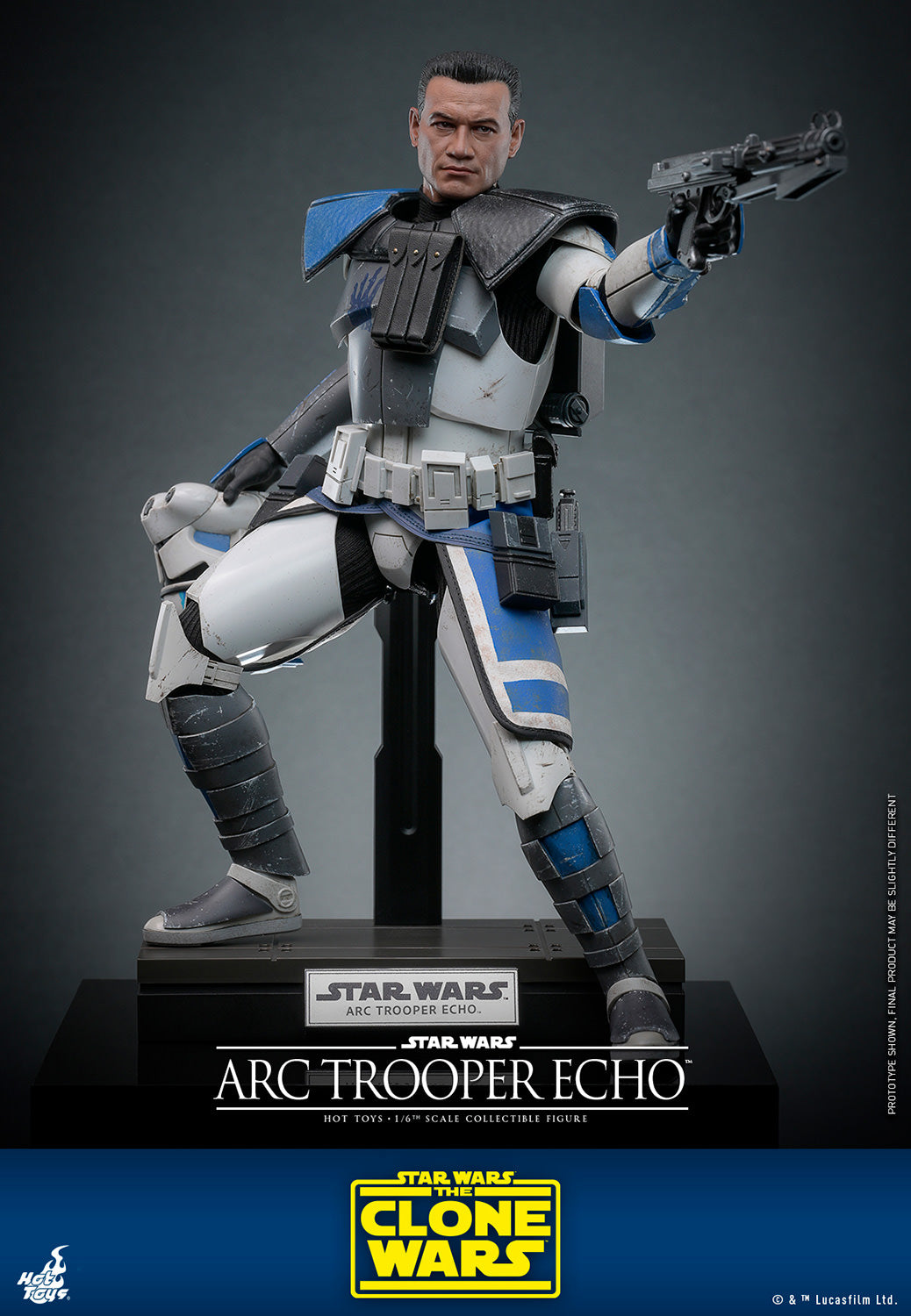 PRE-ORDER: Star Wars: The Clone Wars TMS133 Arc Trooper Echo 1/6th Scale Collectible Figure