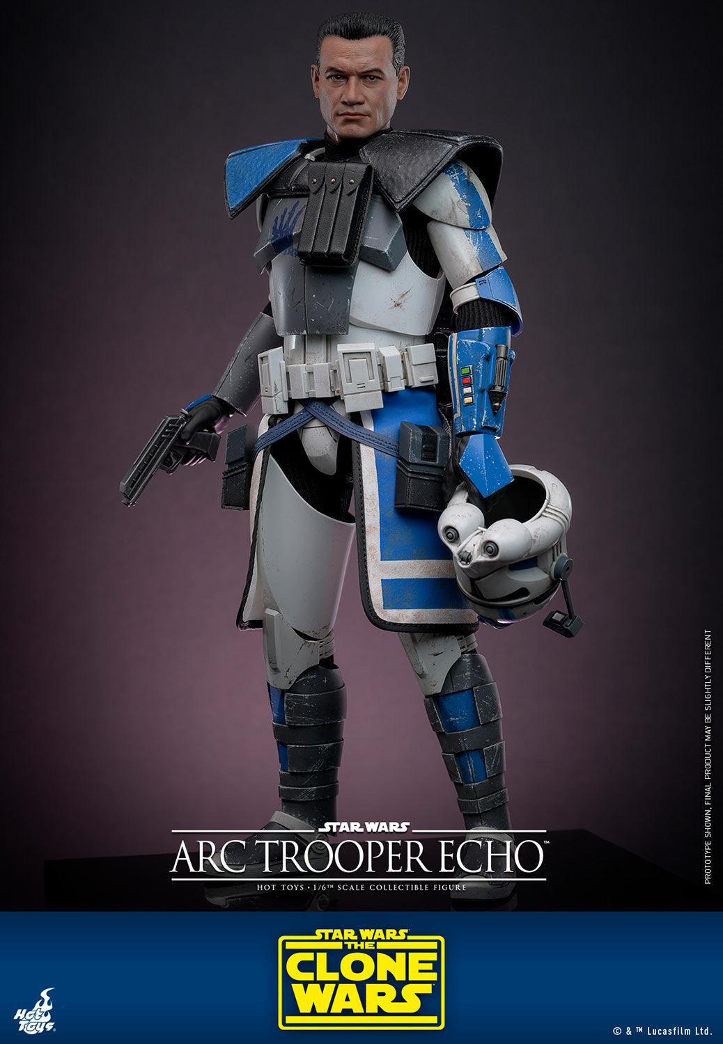 PRE-ORDER: Star Wars: The Clone Wars TMS133 Arc Trooper Echo 1/6th Scale Collectible Figure