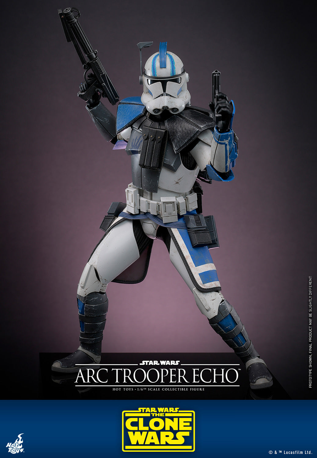 PRE-ORDER: Star Wars: The Clone Wars TMS133 Arc Trooper Echo 1/6th Scale Collectible Figure