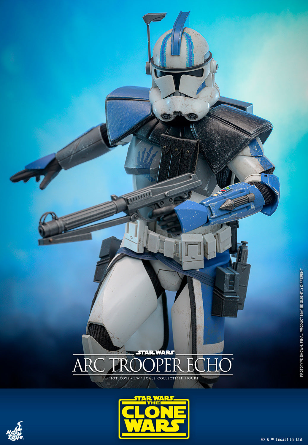 PRE-ORDER: Star Wars: The Clone Wars TMS133 Arc Trooper Echo 1/6th Scale Collectible Figure