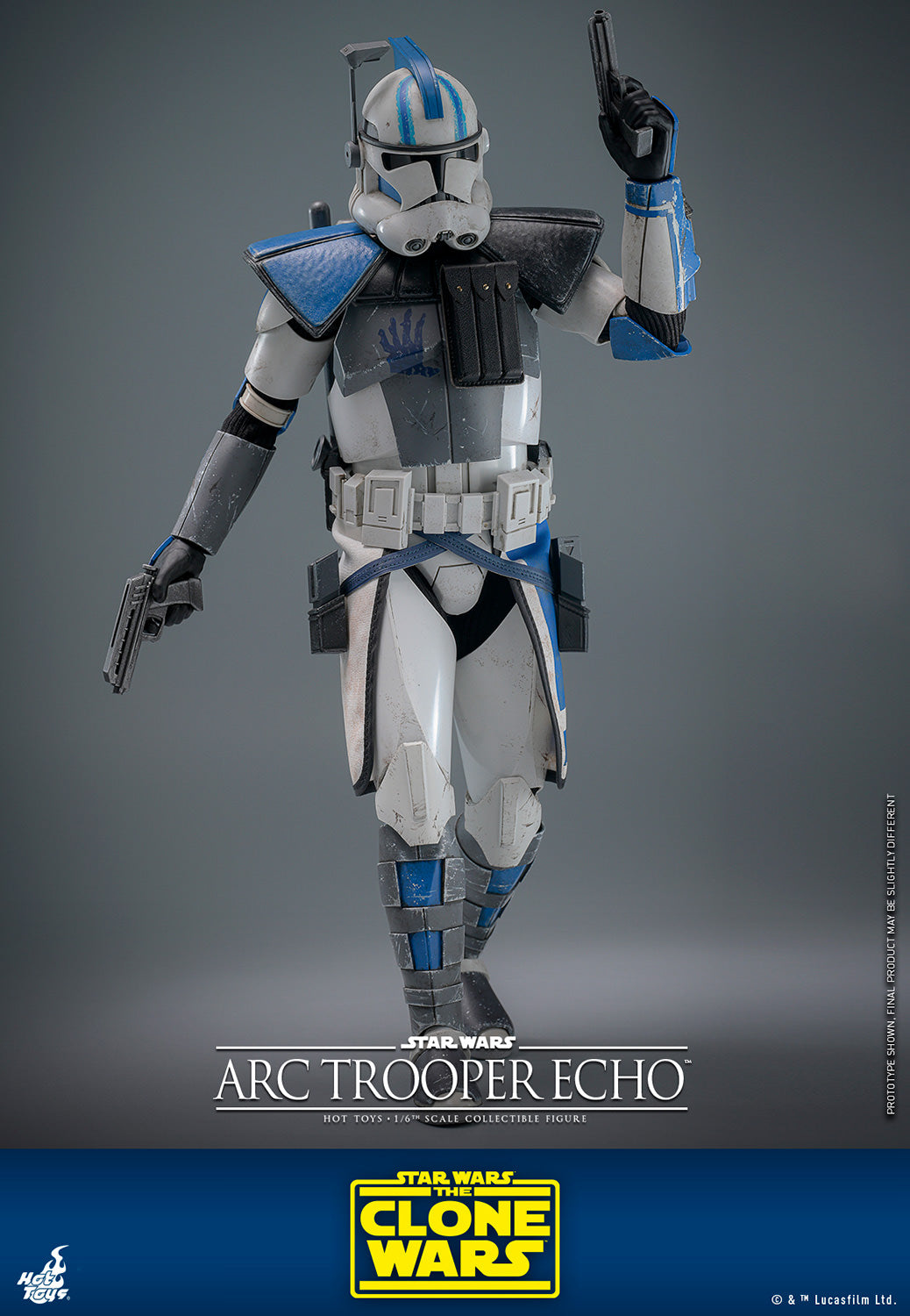 PRE-ORDER: Star Wars: The Clone Wars TMS133 Arc Trooper Echo 1/6th Scale Collectible Figure