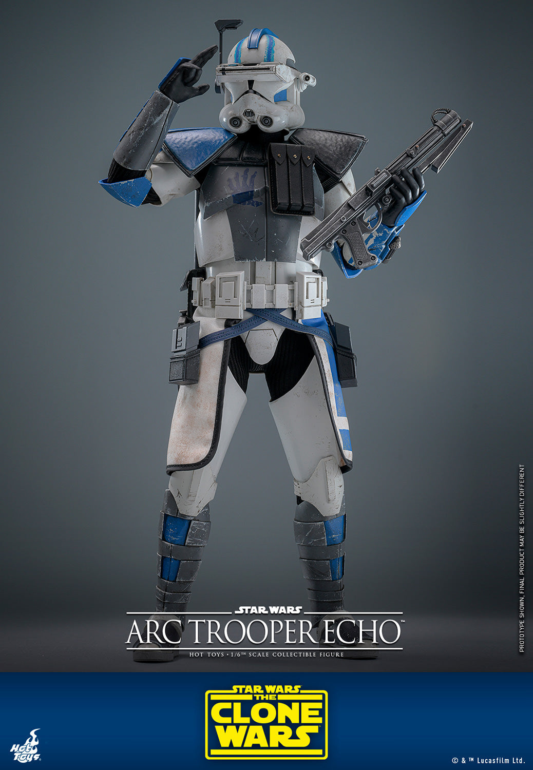 PRE-ORDER: Star Wars: The Clone Wars TMS133 Arc Trooper Echo 1/6th Scale Collectible Figure