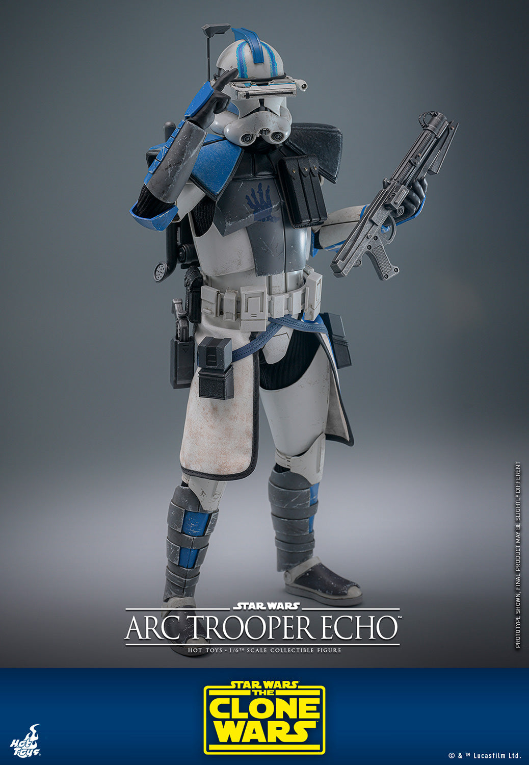 PRE-ORDER: Star Wars: The Clone Wars TMS133 Arc Trooper Echo 1/6th Scale Collectible Figure