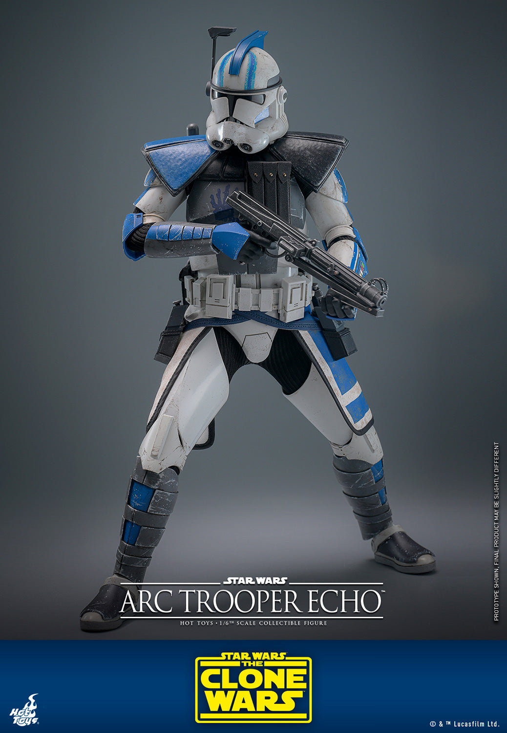 PRE-ORDER: Star Wars: The Clone Wars TMS133 Arc Trooper Echo 1/6th Scale Collectible Figure