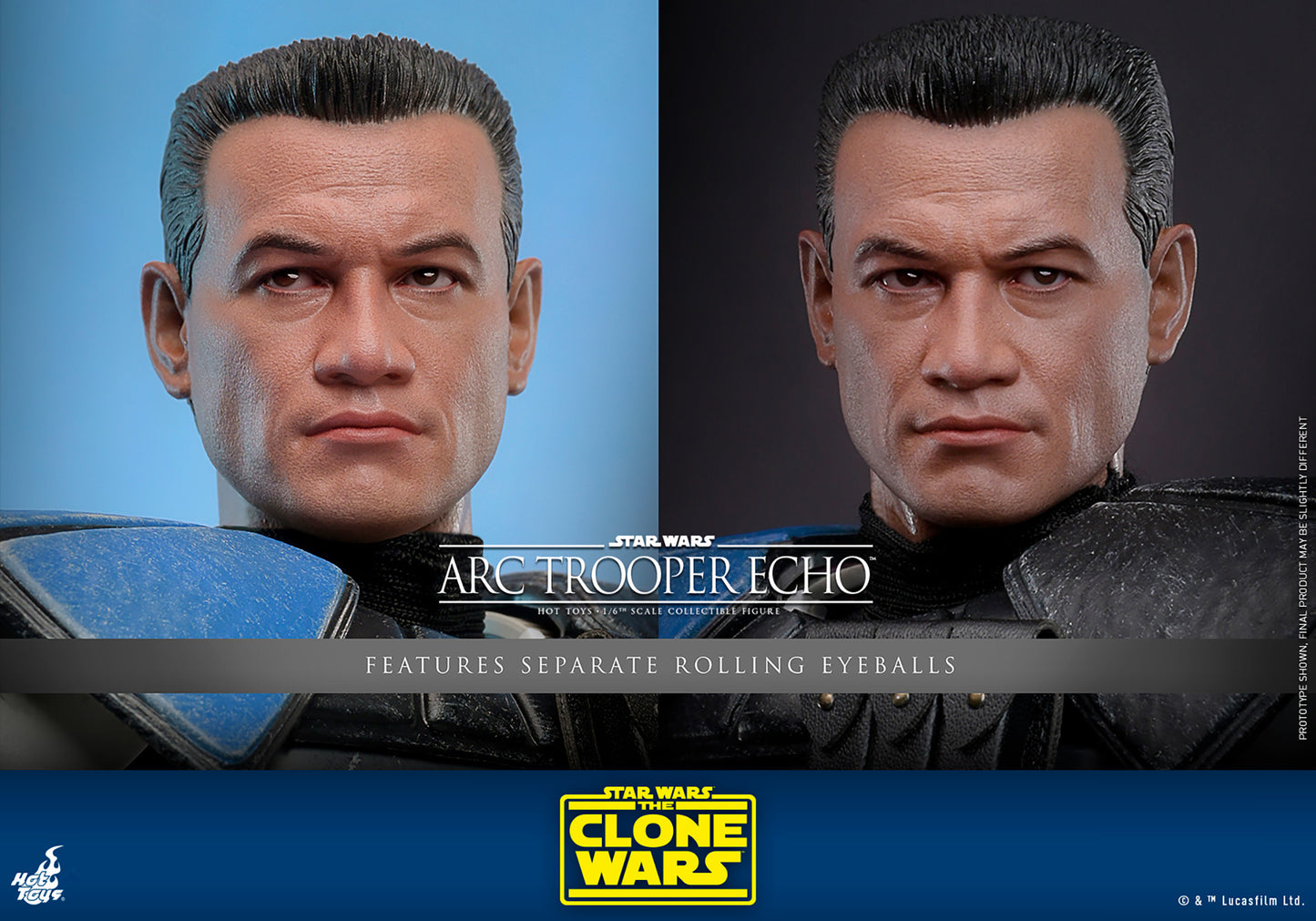 PRE-ORDER: Star Wars: The Clone Wars TMS133 Arc Trooper Echo 1/6th Scale Collectible Figure
