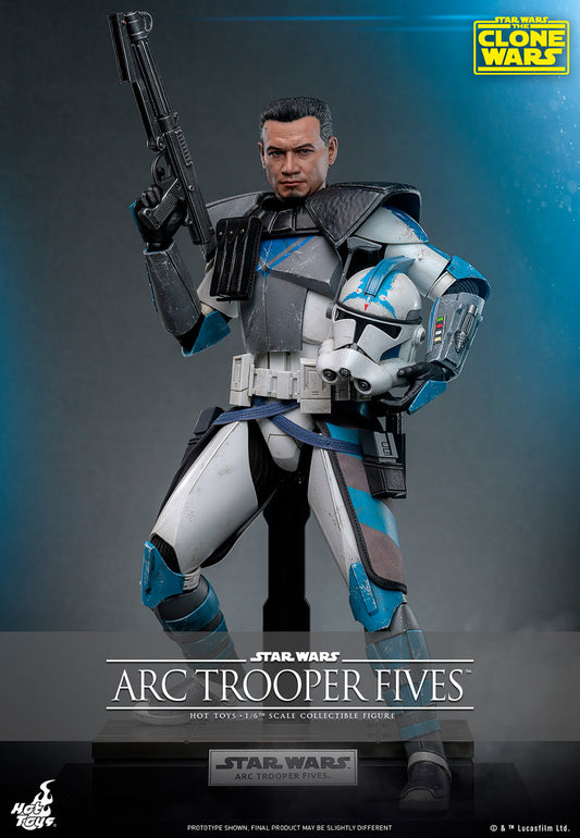 Star Wars: The Clone Wars TMS132 Arc Trooper Fives 1/6th Scale Collectible Figure