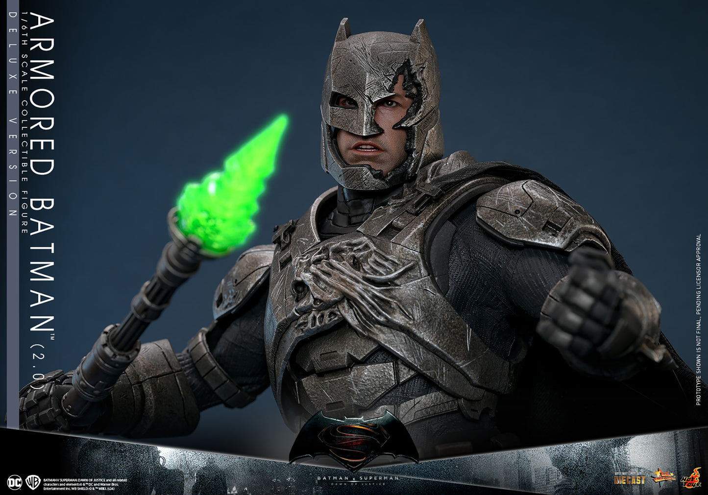 Pre-Order - Batman v Superman: Dawn of Justice MMS742D62 Armored Batman (2.0) Deluxe 1/6th Scale Collectible Figure