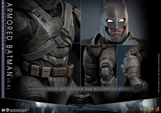 Pre-Order - Batman v Superman: Dawn of Justice MMS742D62 Armored Batman (2.0) Deluxe 1/6th Scale Collectible Figure