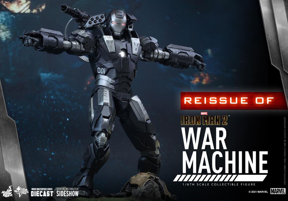 Iron Man 2 MMS331D13 War Machine 1/6th Scale Collectible Figure (Reissue)