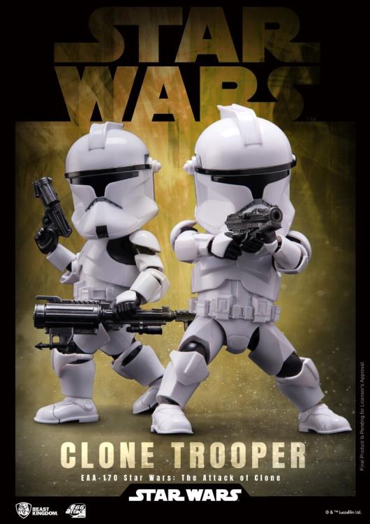 Star Wars: Attack of the Clones Egg Attack Action EAA-170 Clone Trooper