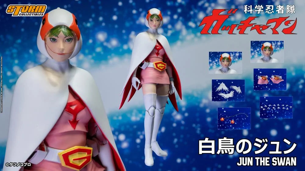 PRE-ORDER: Gatchaman Jun the Swan 1/12 Scale Figure