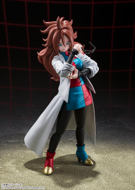 Dragon Ball FighterZ S.H.Figuarts Android 21 (Lab Coat) Exclusive