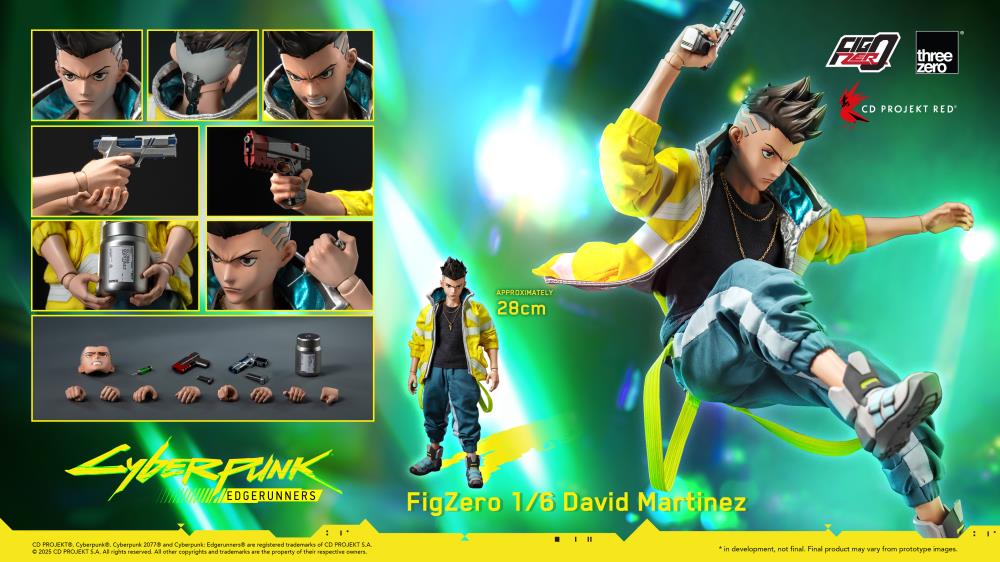 PRE-ORDER - Cyberpunk: Edgerunners FigZero David Martinez 1/6 Scale Figure