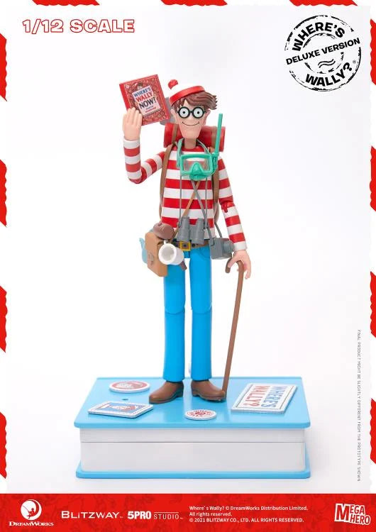 Where's Waldo? MEGAHERO Waldo 1/12 Scale Deluxe Figure