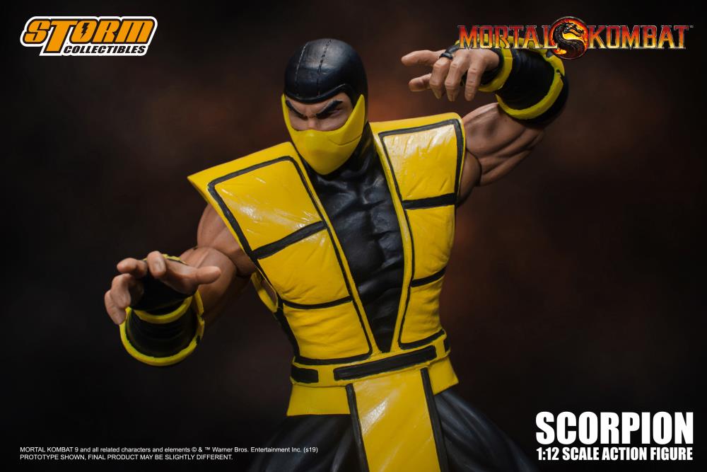 Mortal Kombat 3 VS Series Scorpion 1/12 Scale Figure