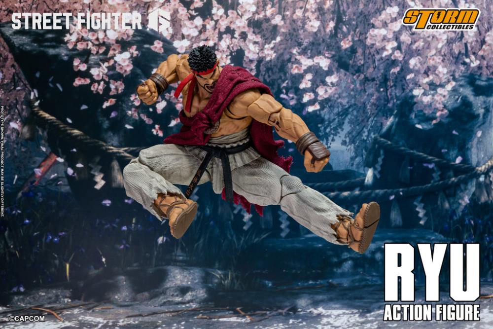 Street Fighter 6 Ryu 1/12 Scale Action Figure