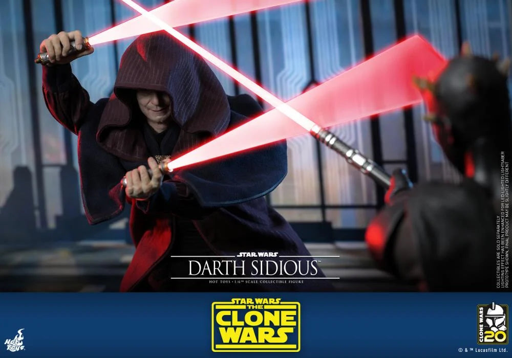 Star Wars: The Clone Wars TMS102 Darth Sidious 1/6th Scale Collectible Figure