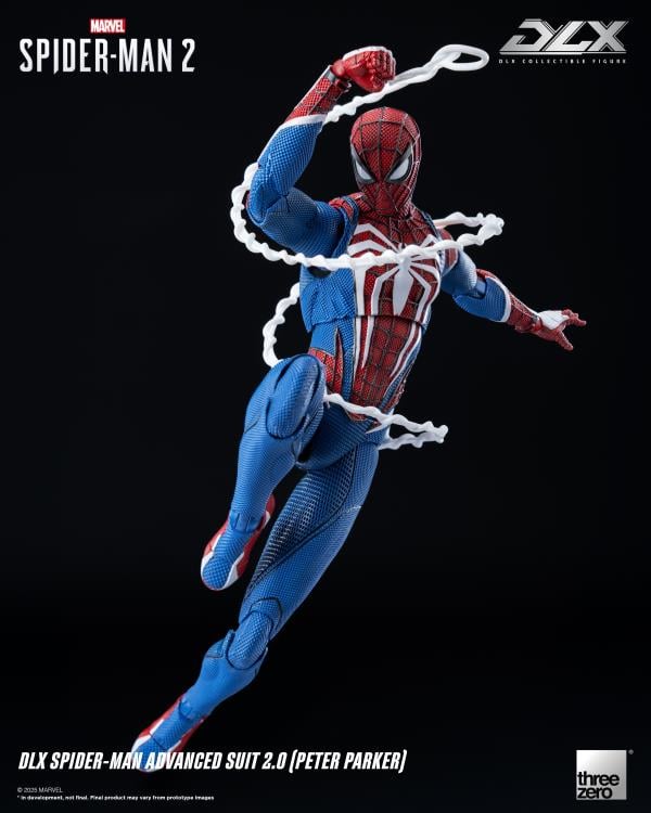 PRE-ORDER - Marvel's Spider-Man 2 DLX Spider-Man Advanced Suit 2.0 (Peter Parker) Action Figure