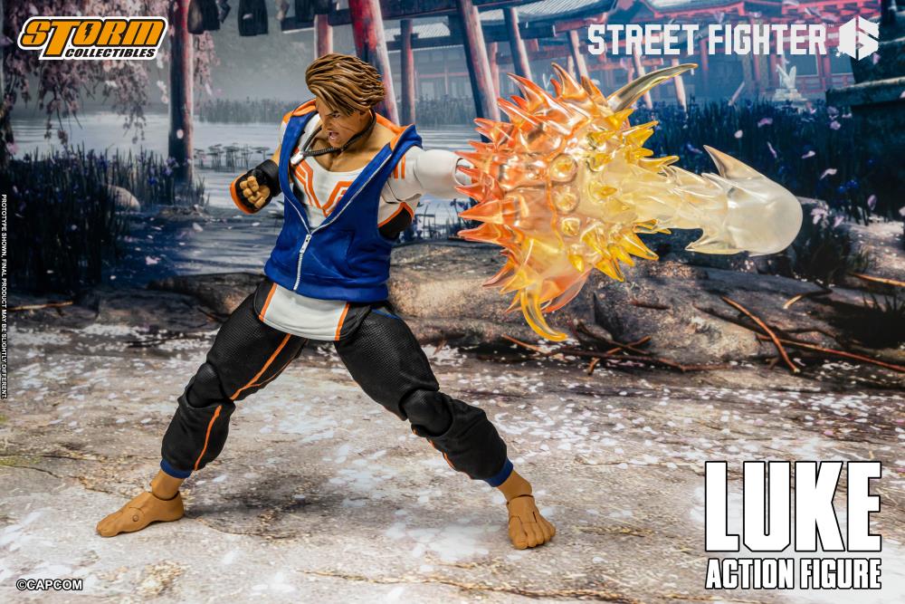 Street Fighter 6 Luke 1/12 Scale Action Figure