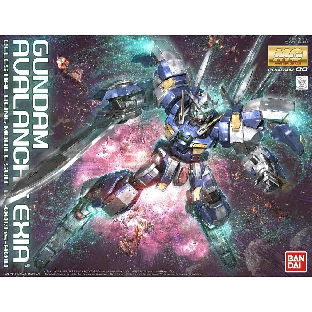 Mobile Suit Gundam 00V MG Gundam Avalanche Exia 1/100 Scale Model Kit