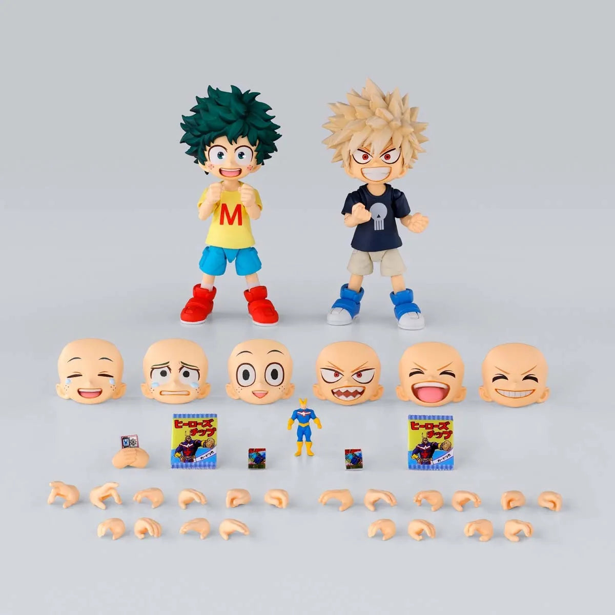 PRE-ORDER: My Hero Academia S.H.Figuarts Izuku Midoriya & Katsuki Bakugo -Childhood Set