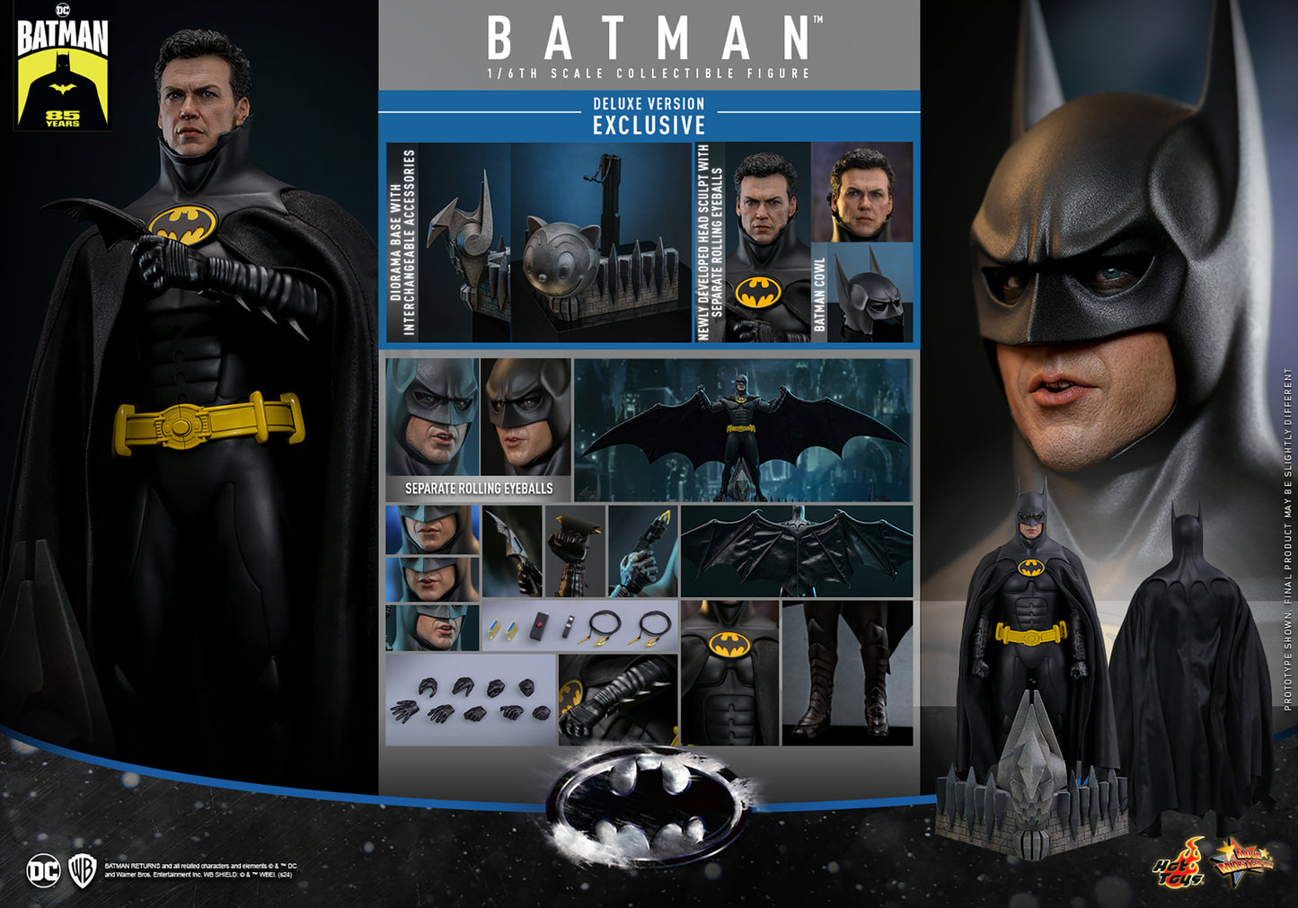 Pre-Order - Batman Returns MMS770 Batman Deluxe 1/6th Scale Collectible Figure