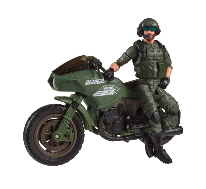 G.I. Joe Classified Series Special Missions: Cobra Island Alvin “Breaker” Kinney Figure with RAM Cycle Exclusive