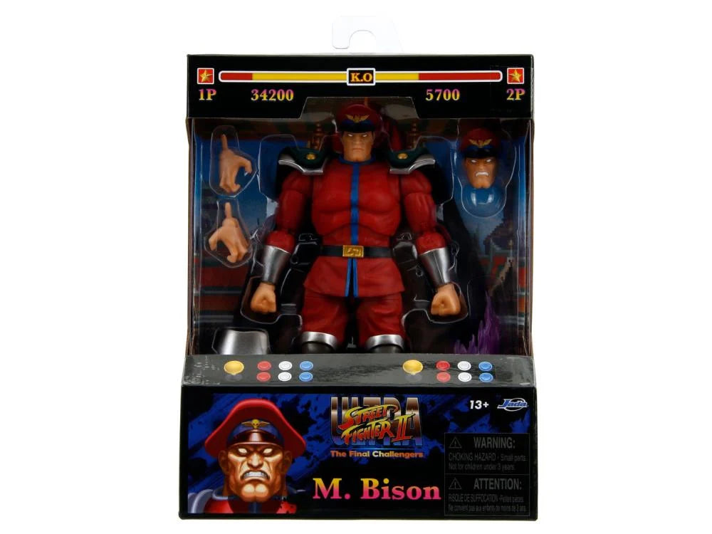 Street Fighter M. Bison 1/12 Scale Action Figure