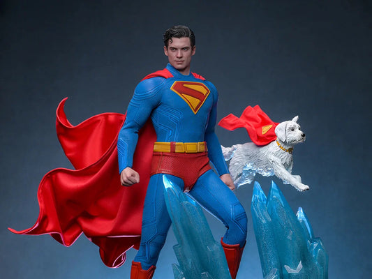 PRE-ORDER - Superman (2025) MMS812 Superman & Krypto 1/6th Scale Collectible Figure Set