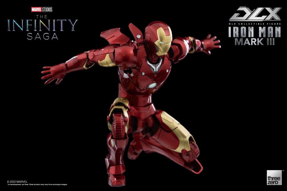 Avengers: Infinity Saga DLX Iron Man Mark 3 1/12 Scale Figure