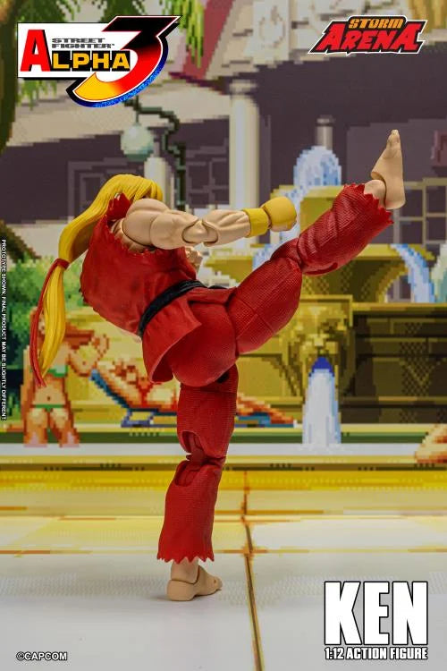 Pre-Order - Street Fighter Alpha 3 Storm Arena Ken 1/12 Scale Action Figure