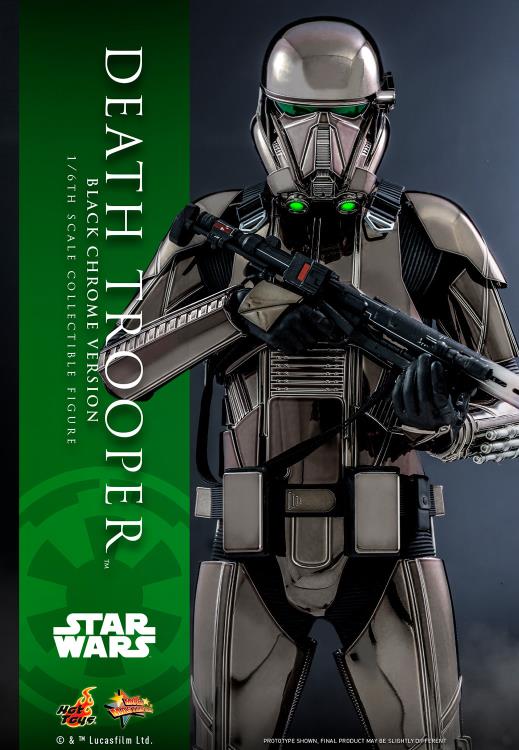 Star Wars MMS621 Death Trooper (Black Chrome) 1/6th Scale Collectible Exclusive Figure