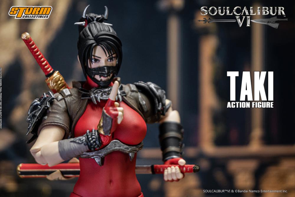 PRE-ORDER - Soulcalibur VI Taki 1/12 Scale Figure