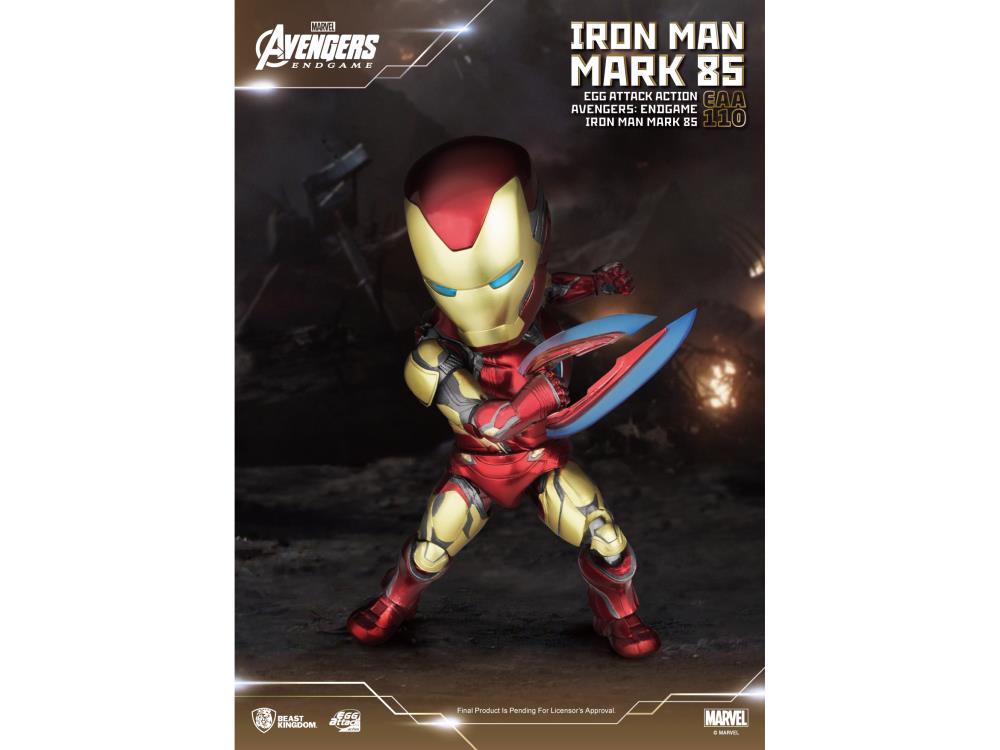 Avengers: Endgame Egg Attack Action EAA-110 Iron Man Mark-85