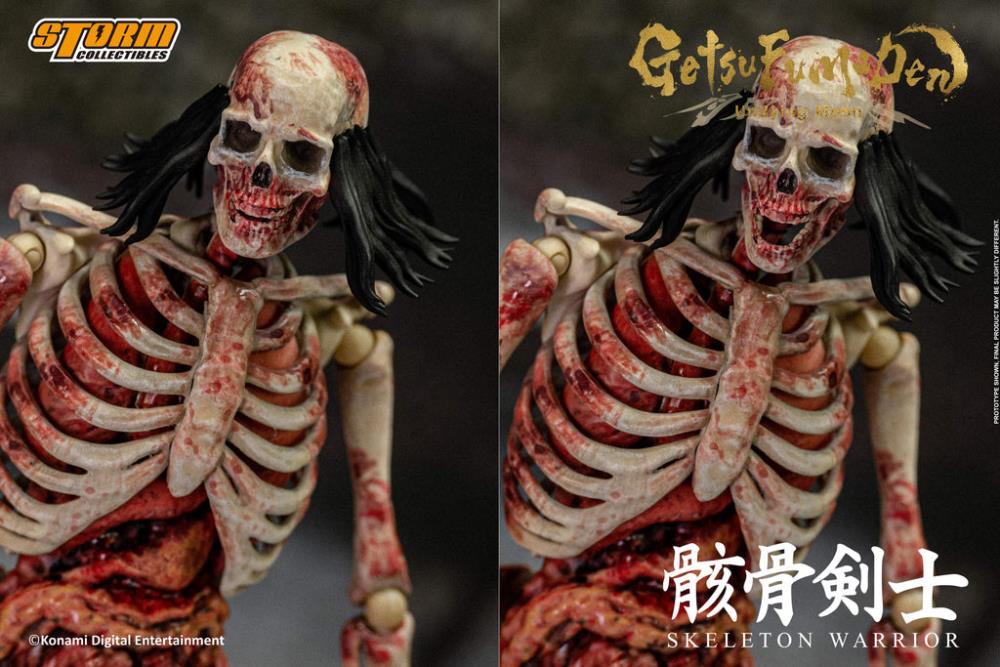 Pre-Order - Getsu Fuma Den: Undying Moon Skeleton Warrior 1/12 Scale Figure Two-Pack