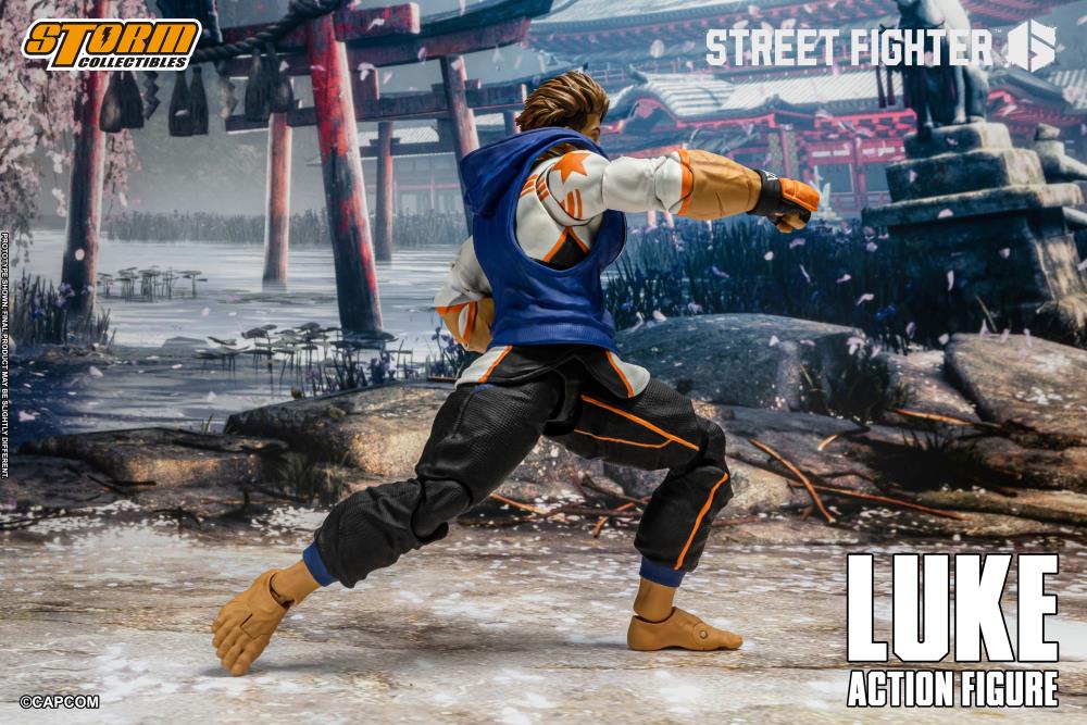 Street Fighter 6 Luke 1/12 Scale Action Figure