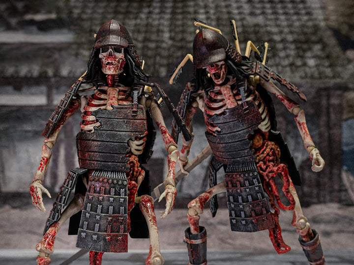 Pre-Order - Getsu Fuma Den: Undying Moon Skeleton Warrior 1/12 Scale Figure Two-Pack