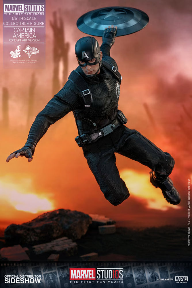 Captain America Concept Art Ver. MMS488 1/6th Scale Exclusive Collectible Figure