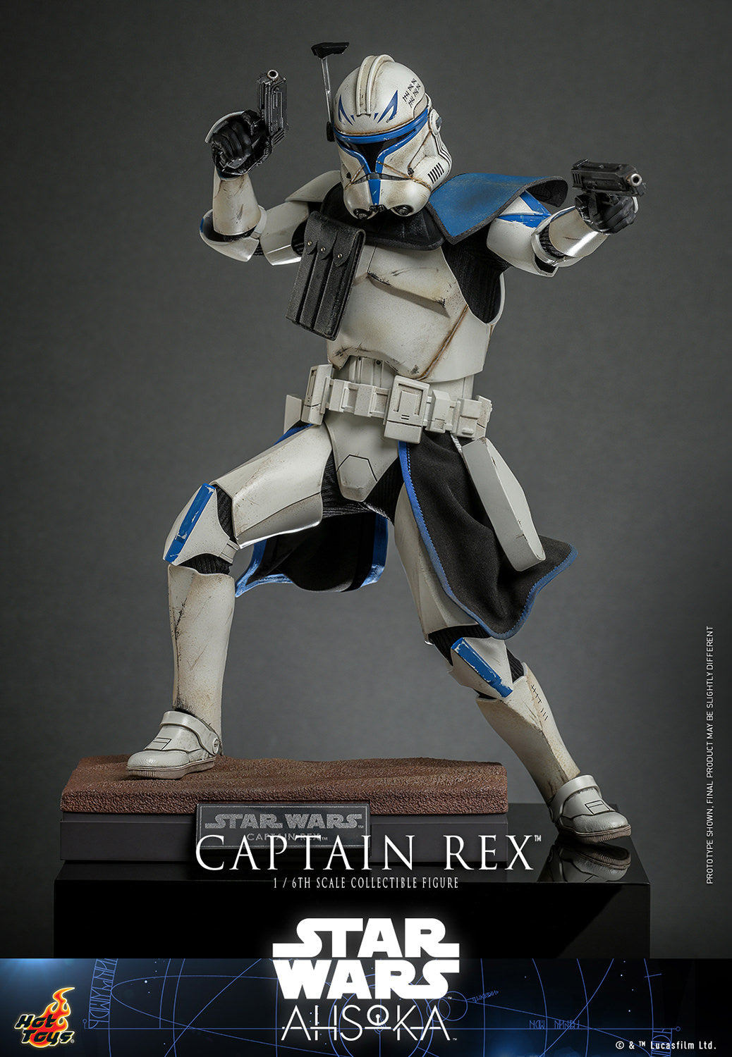 Star Wars: Ahsoka TMS119 Captain Rex 1/6th Scale Collectible Figure