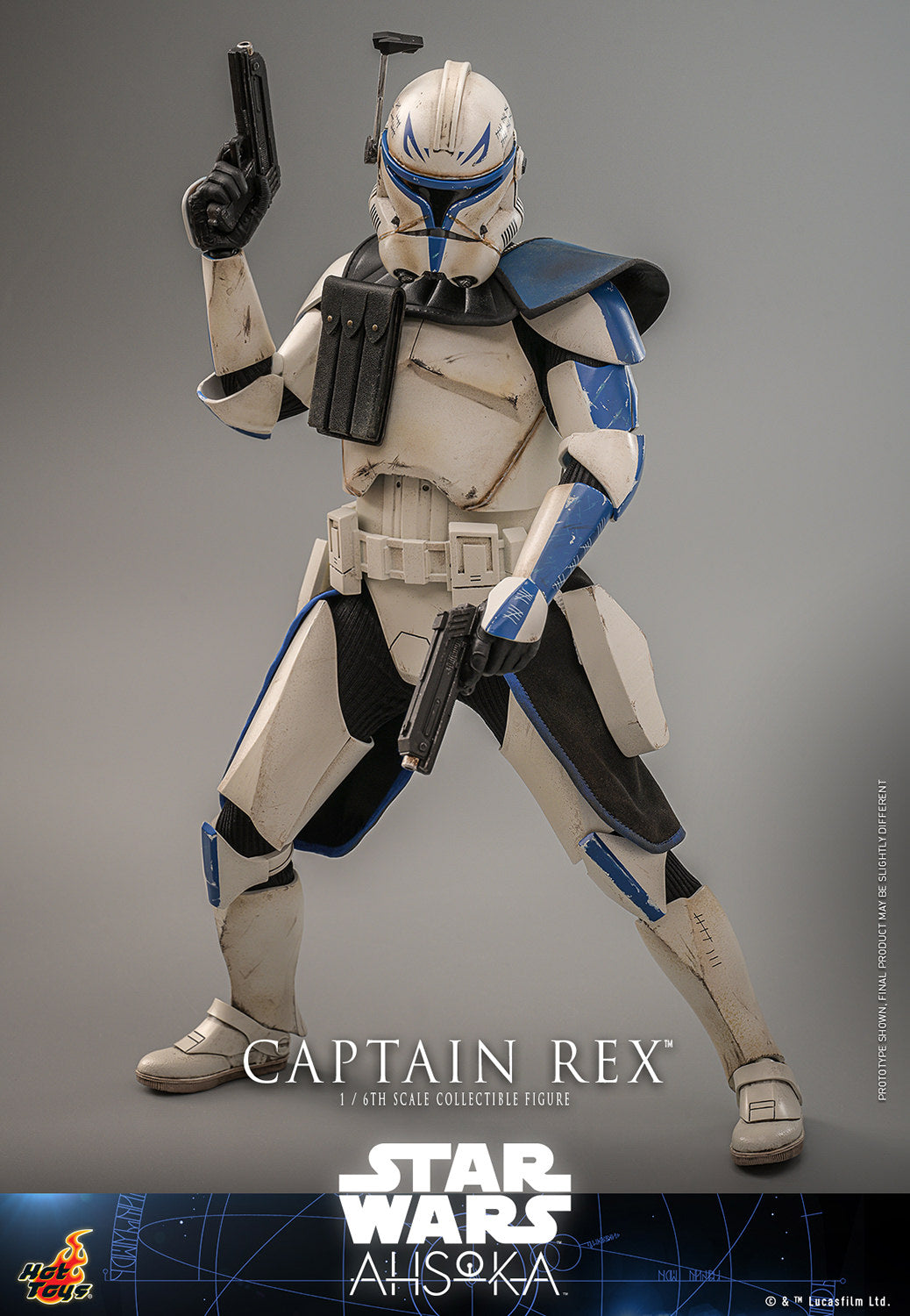 Star Wars: Ahsoka TMS119 Captain Rex 1/6th Scale Collectible Figure
