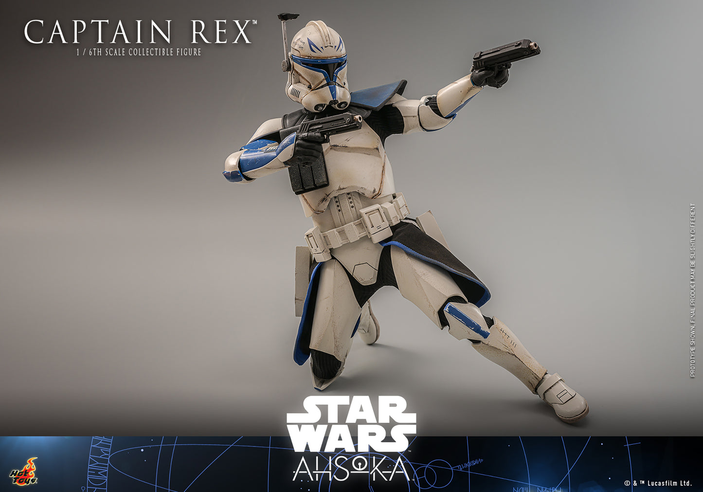 Star Wars: Ahsoka TMS119 Captain Rex 1/6th Scale Collectible Figure