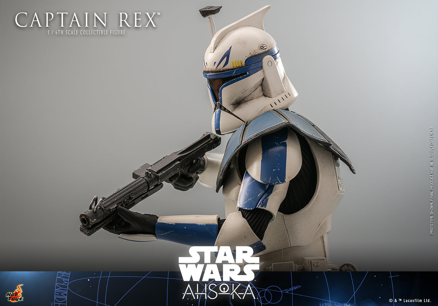 Star Wars: Ahsoka TMS119 Captain Rex 1/6th Scale Collectible Figure