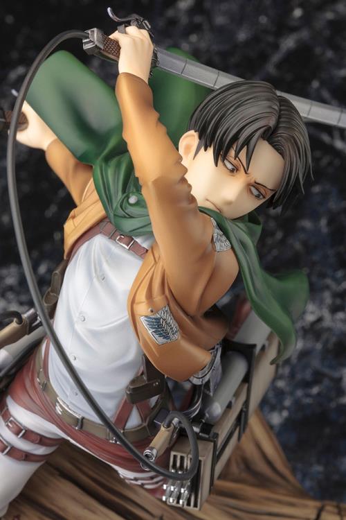 Attack on Titan ArtFX J Levi (Renewal Package Ver.) 1/8 Scale Figure